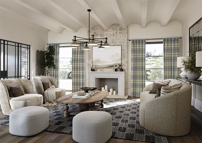 Highland, Duckegg - Made to Measure Curtains - Image 7